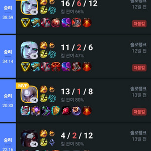 ( 개인 ) 리그오브레전드 대리기사 , 맡김 , 듀오