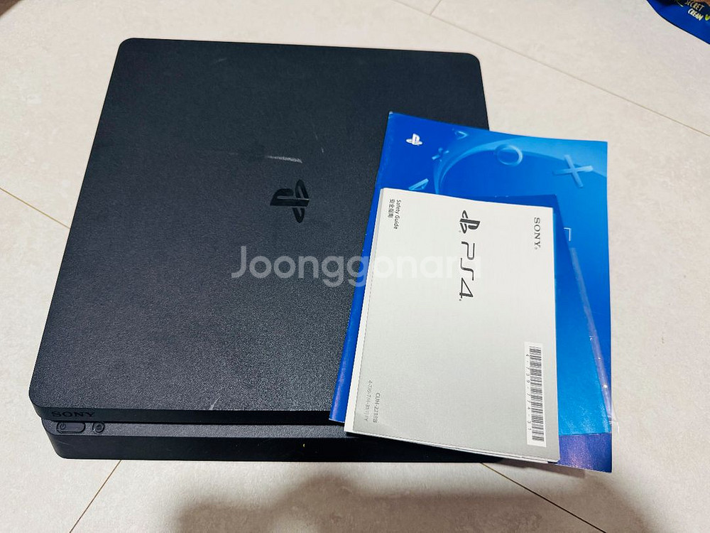 플스4 1TB 제트블랙 박스 풀셋--0