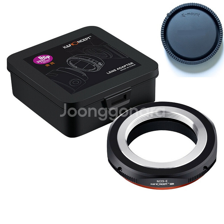 KnF PRO M39 렌즈-소니 E 어댑터 뒤캡포함--0