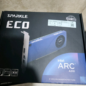 인텔 gpu 그래픽 카드 스파클 ARC A310 ECO