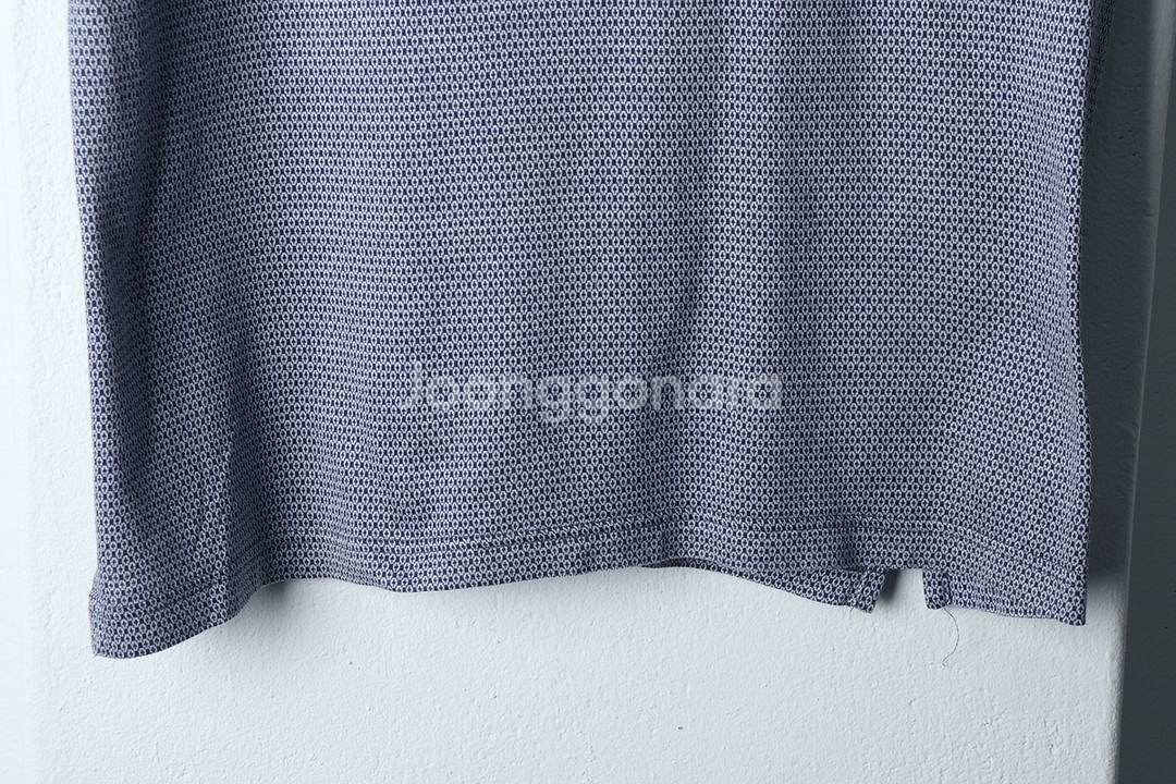 (3XL) 블랙앤화이트 반팔 카라 티셔츠 빅사이즈--1