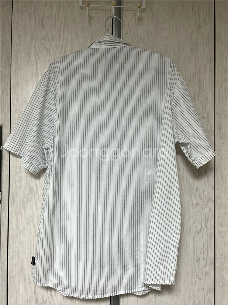 Stussy 스투시 그래픽 스트라이프 워크셔츠화이트 L--5