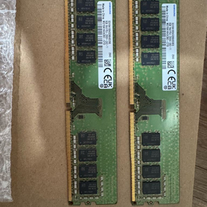 삼성 DDR4 8GB 2666MHz 메모리 2개