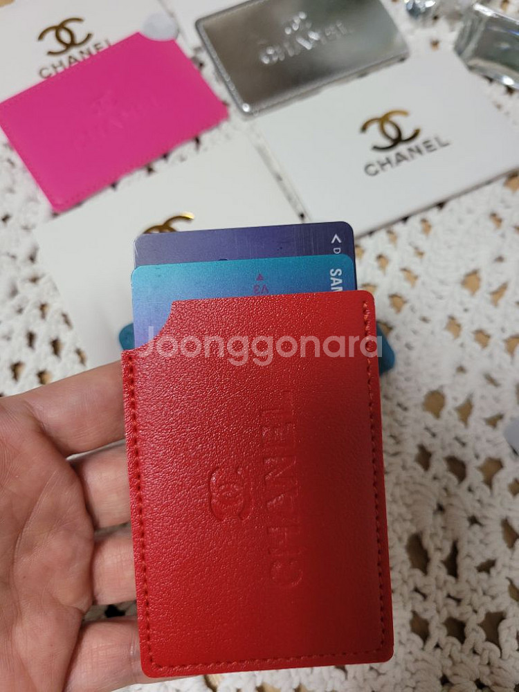 샤넬 정품 미니 안전 손거울(개별박스포함)4개--3