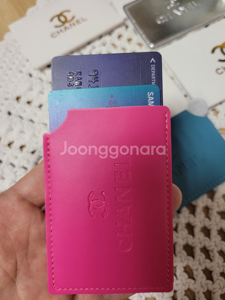 샤넬 정품 미니 안전 손거울(개별박스포함)4개--4