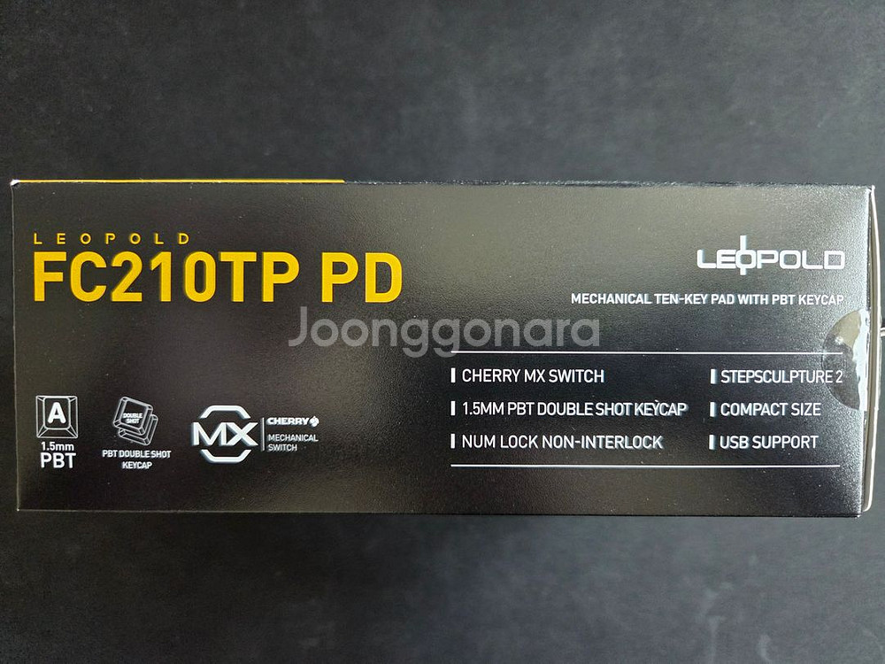 레오폴드 넘버패드 fc210tp pd 흑축--2