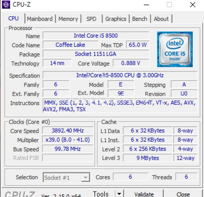 i5-8500 본체--0