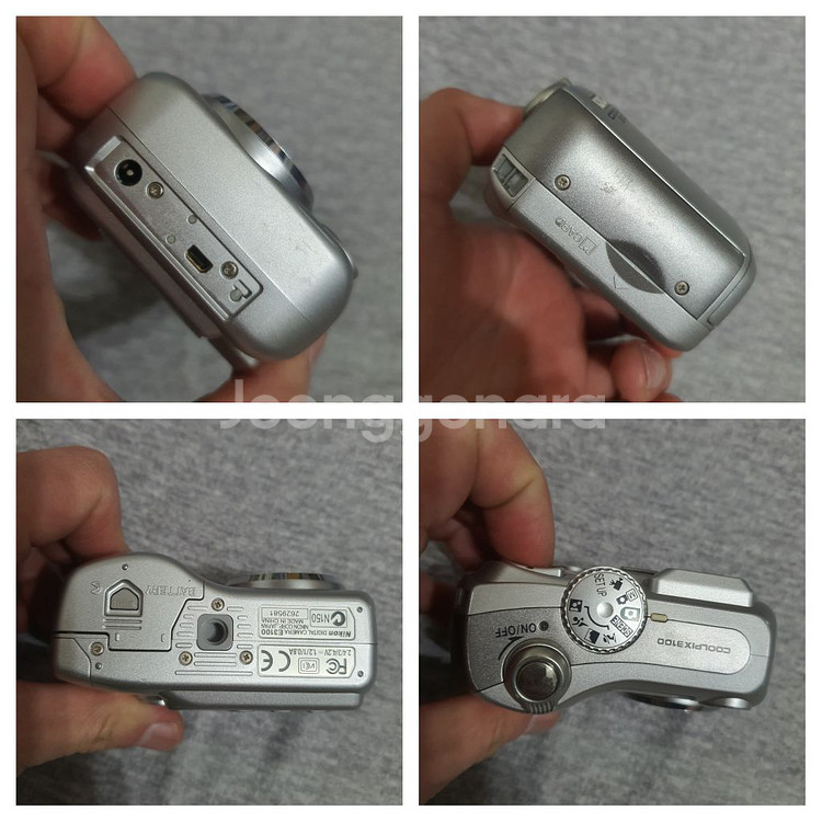 니콘 쿨픽스3100 디카--3