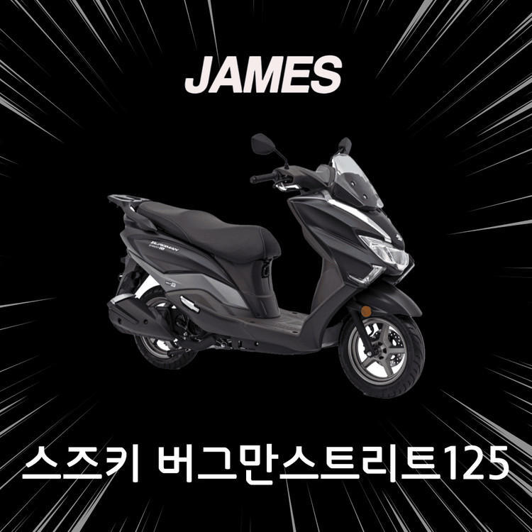 신차 버그만스트리트 배달 오토바이 무료탁송 롱윈드스크린 이미지