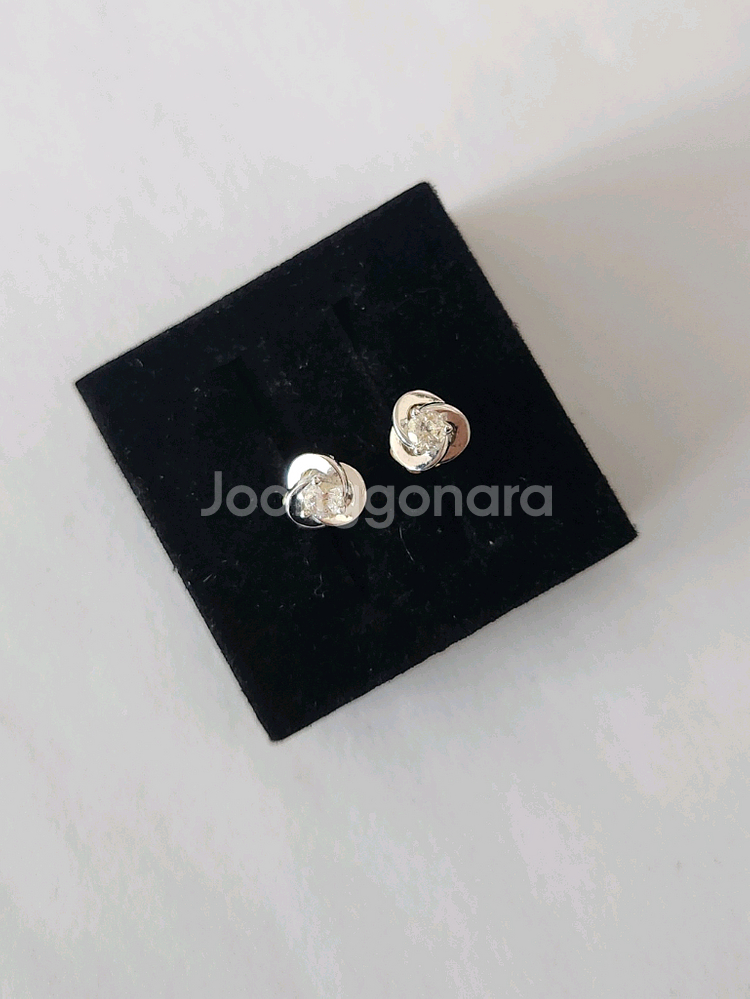 14K 꽃잎모양 귀걸이--2