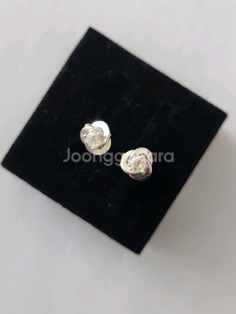 14K 꽃잎모양 귀걸이--1
