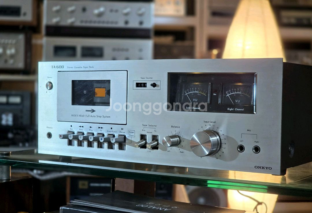 온쿄 빈티지 카세트데크 TA-600 ㅡ민트급ㅡ--3