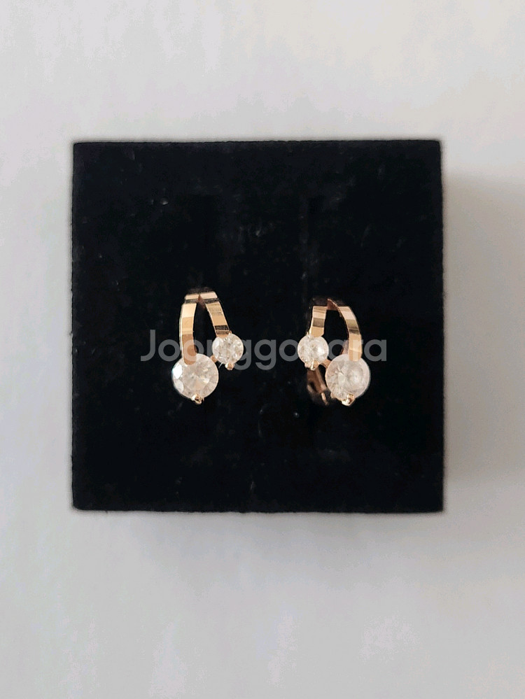 14K 심플한 귀걸이--0