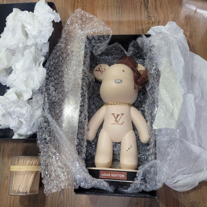 베어브릭 대형 석고방향제 미전시 새제품 수제작품 비누꽃