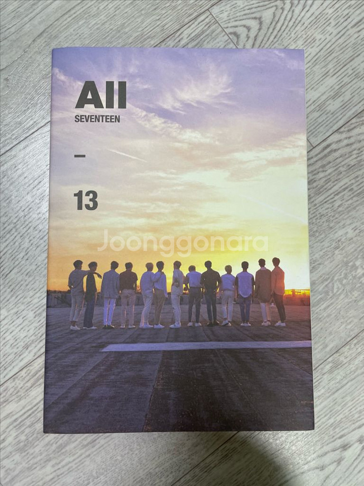 세븐틴 앨범5개, 잡지1개--1