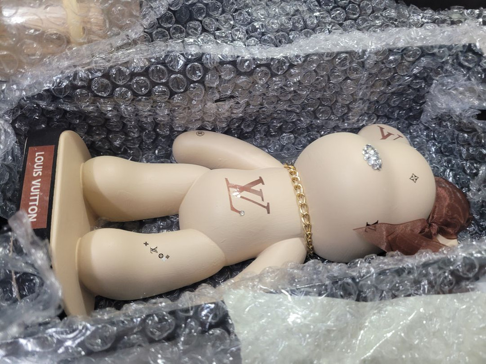 베어브릭 대형 석고방향제 미전시 새제품 수제작품 비누꽃--4