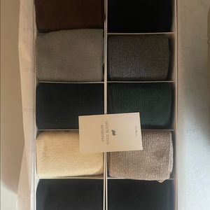 말로 남성 울 블렌드 양말 세트