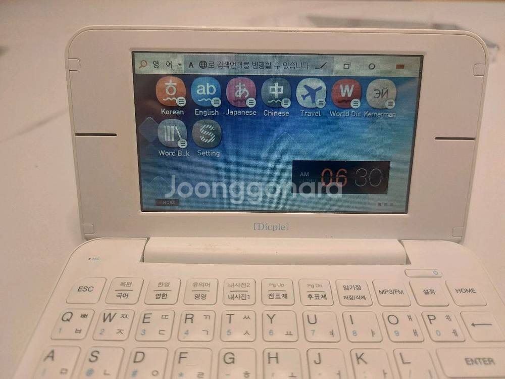 전자사전 딕플 D250 팝니다.--1