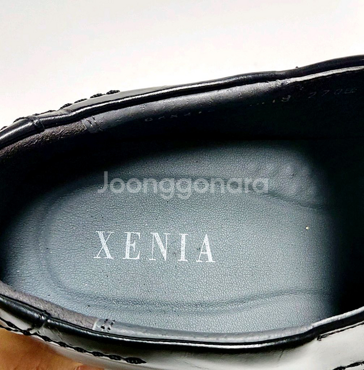 새제품급/XENIA 남성구두270/컴포트화 쿠션좋음/택--5