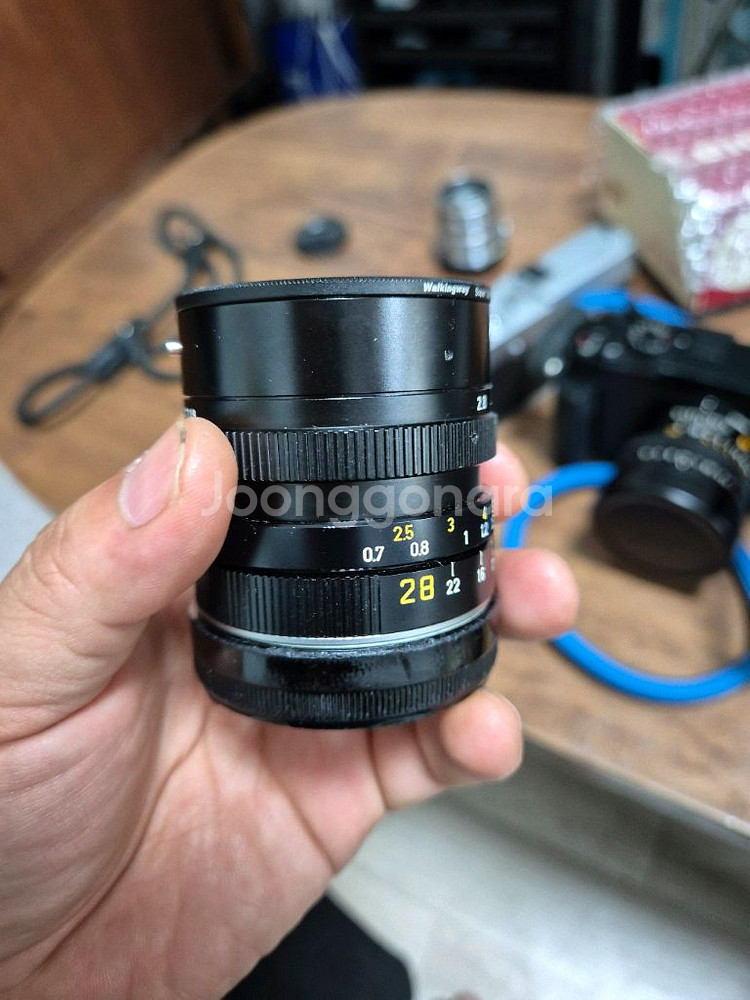 라이카 엘마리트 M 28mm 렌즈 캐나다산--1