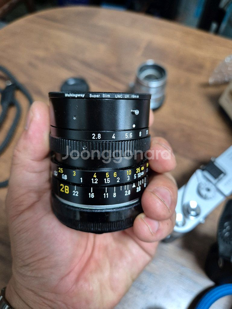 라이카 엘마리트 M 28mm 렌즈 캐나다산--0