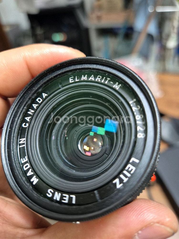 라이카 엘마리트 M 28mm 렌즈 캐나다산--5