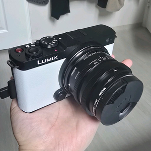루믹스 s9 화이트 + 시그마 45mm 2.8f 일괄