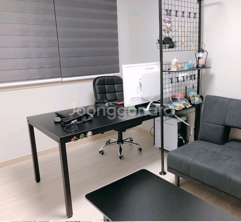 [최저가]올블랙 올화이트 원목 철제 컴퓨터 책상 테이블--1