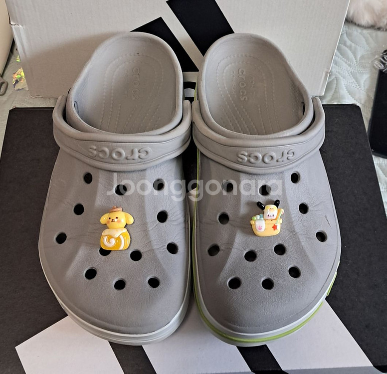 크록스245~250 <정품>지비츠포함--0