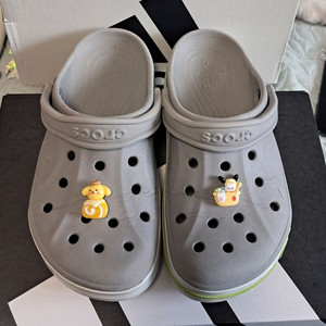 크록스245~250 <정품>지비츠포함