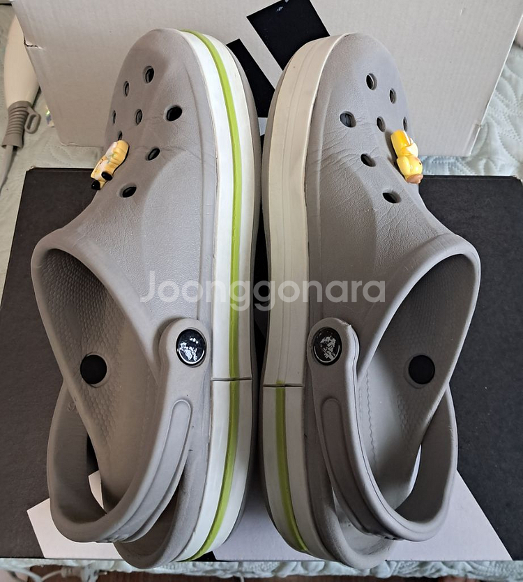 크록스245~250 <정품>지비츠포함--6