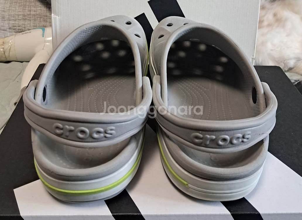 크록스245~250 <정품>지비츠포함--5