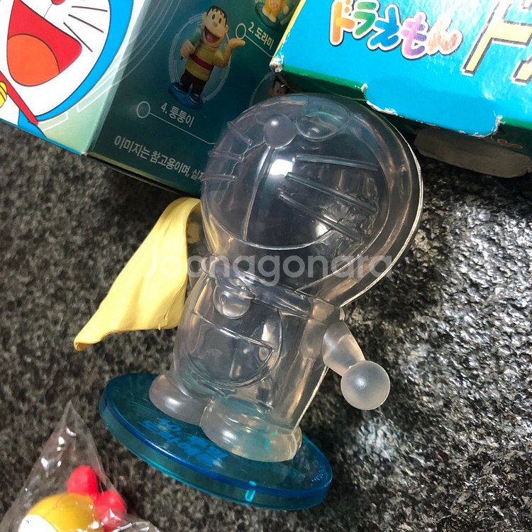 일괄) 도라에몽 피규어 세븐일레븐 도어 알람 인형--3