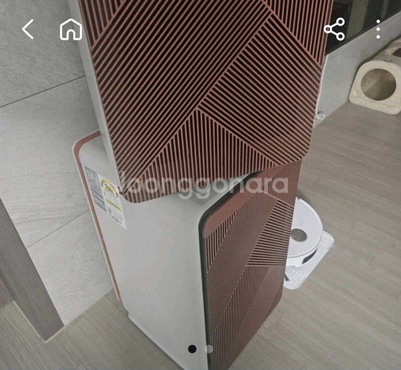 삼성 AX123A99 공기청정기 펫케어 새필터포함--1