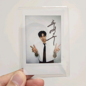 추영우 친필싸인 폴라로이드