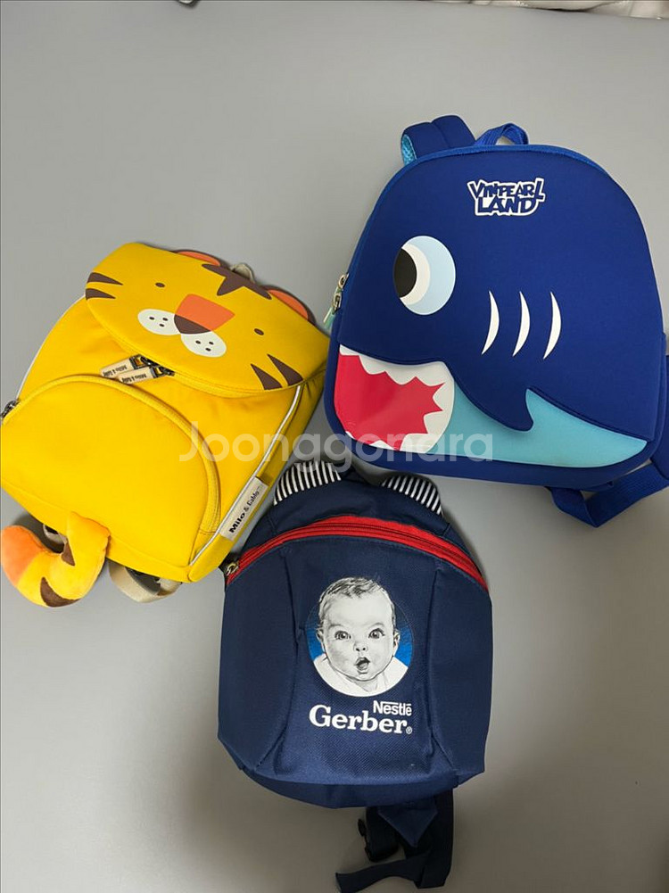 유아 백팩3개일괄--1