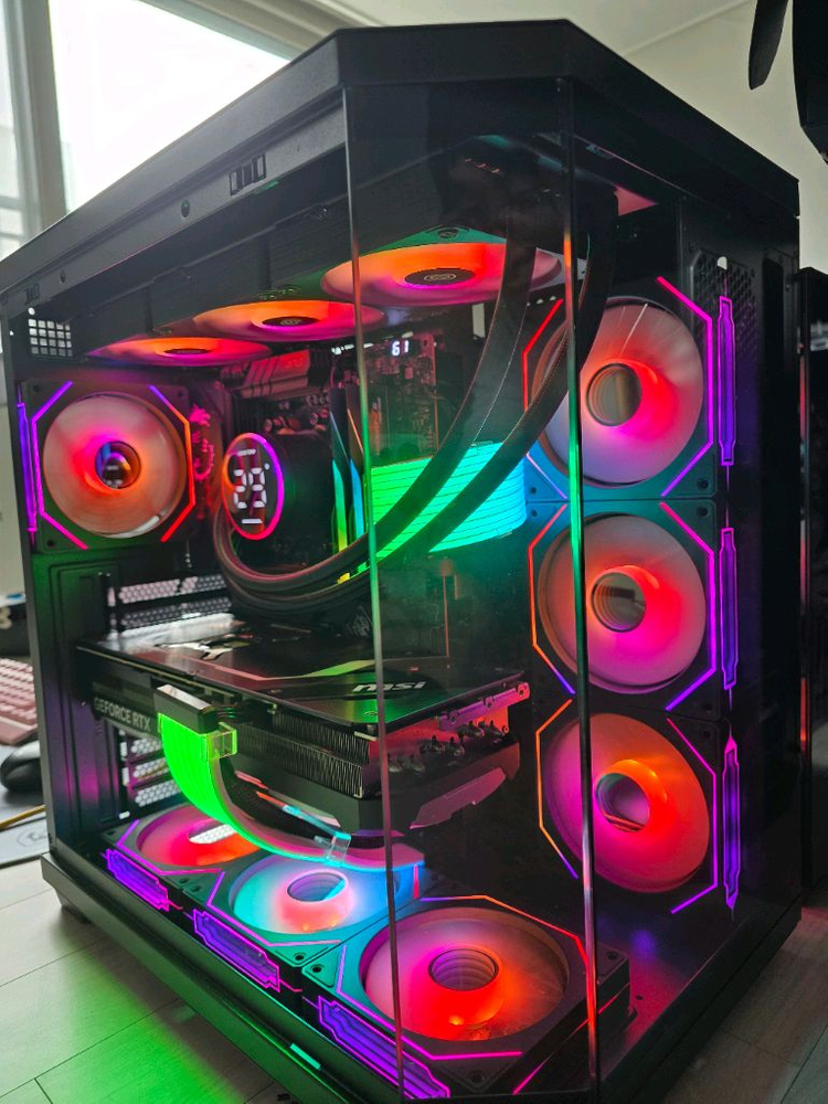 라이젠7 7800X3D RTX4080S 슈퍼 새상품--1