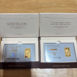부산 한국금다이아거래소 골드바 2돈