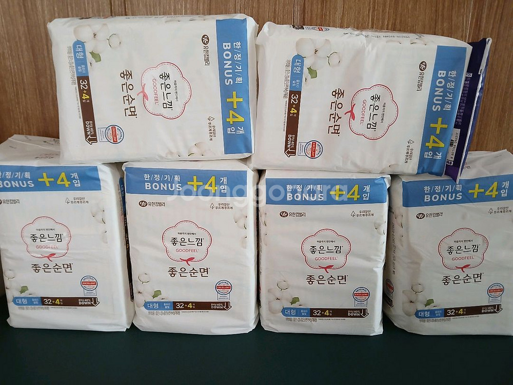 좋은느낌 대형 5팩 일괄판매 (1팩당 36개)--0
