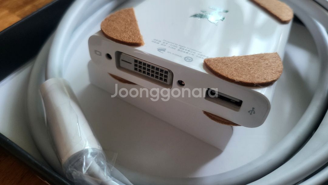 애플 미니 디스플레이포트 듀얼 링크 Dvi 어댑터 Ap--0