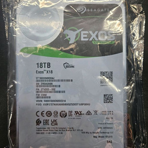 18T SAS 시게이트