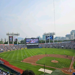 6/21 lg두산 3루 레드석3연석
