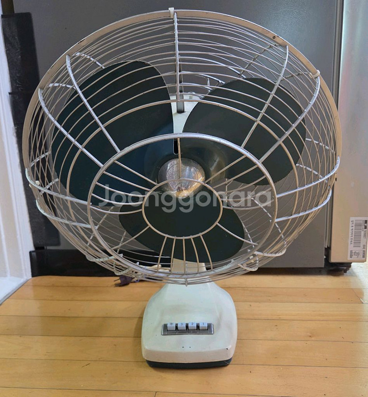 60년된 빈티지 레트로 선풍기--0