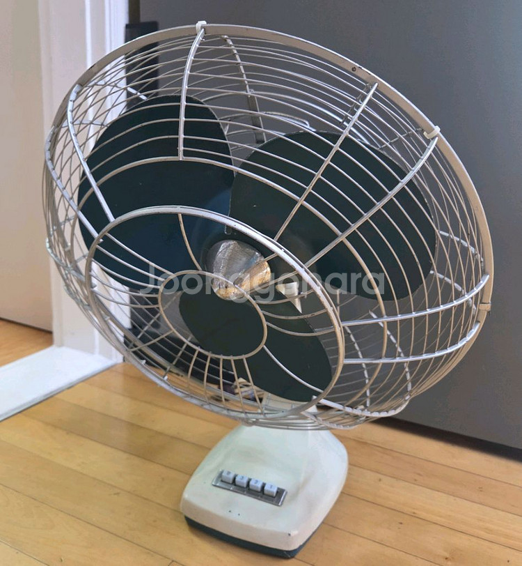 60년된 빈티지 레트로 선풍기--1