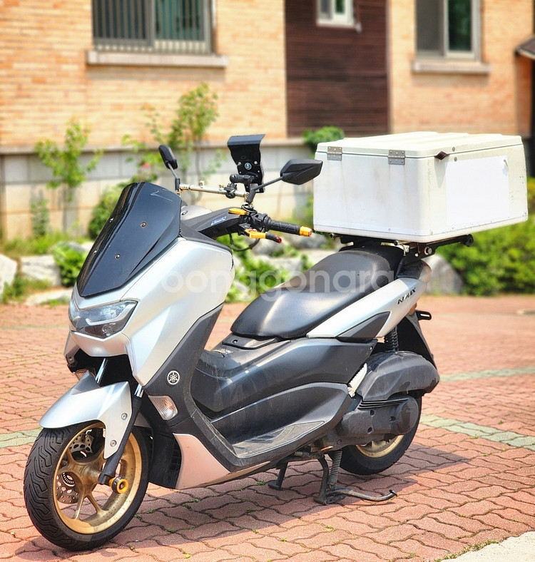22년식 NMAX125 ABS 배달세팅 팝니다--3
