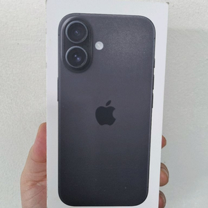 아이폰16 블랙 128GB 자급제 미개봉