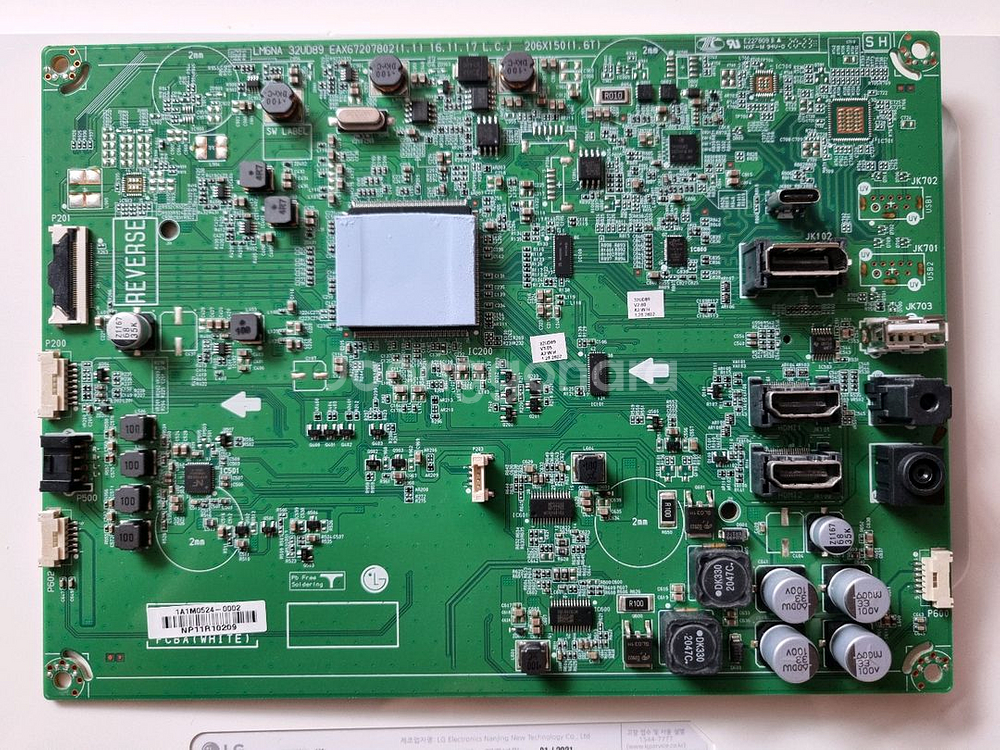 LG 4K모니터 32UD89-W (메인보드 부품용)--1