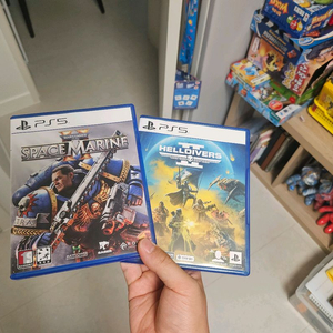 ps5 워해머 스페이스 마린+헬다이버즈2