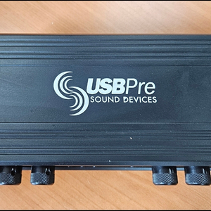 사운드디바이스 USBPre 중고 오디오인터페이스