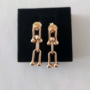 14K 말발굽 귀걸이